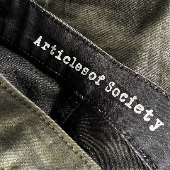 Articles of Society Sarah release coated jeans - Picture 2 of 9